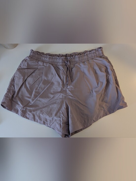all in motion Pants - all in motion Lavender Pull-On High-Waist Casual Shorts